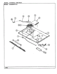 04 - Internal Controls parts for Norge Range BNEW3H8TVEV from AppliancePartsPros.com