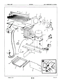 02 - Unit Compartment & System parts for Maytag Refrigerator BNT15H4 / 7A67A from AppliancePartsPros.com