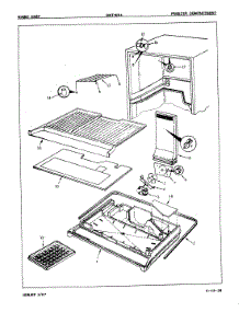 02 - Freezer Compartment parts for Maytag Refrigerator BNT15H4A / 7A69A from AppliancePartsPros.com
