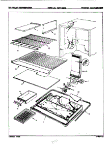 02 - Freezer Compartment parts for Maytag Refrigerator BNT23J9 / 8A21A from AppliancePartsPros.com