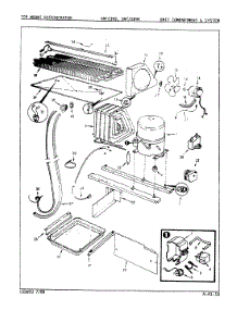 05 - Unit Compartment & System parts for Maytag Refrigerator BNT23K9A / 9A42A from AppliancePartsPros.com