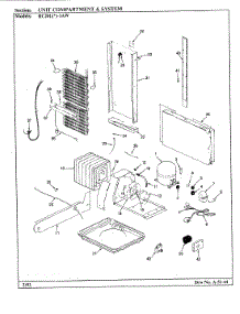 04 - Unit Compartment & System parts for Maytag Refrigerator BNT23L8 / BL95A from AppliancePartsPros.com