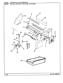 05 - Unit Compartment & System parts for Maytag Refrigerator BNT23L8A / BL93B from AppliancePartsPros.com