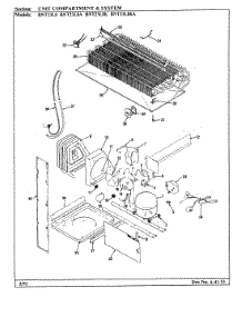 04 - Unit Compartment & System parts for Maytag Refrigerator BNT23L8K / BL95B from AppliancePartsPros.com