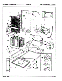 05 - Unit Compartment & System parts for Maytag Refrigerator BPNS24H9A / 7N17A from AppliancePartsPros.com