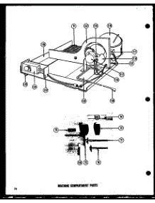06 - Machine Compartment Parts parts for Amana Refrigerator BR16E from AppliancePartsPros.com
