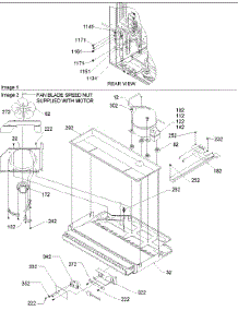 10 - Machine Compartment parts for Amana Refrigerator BR18VSE / P1320703W S from AppliancePartsPros.com