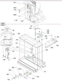 09 - Machine Compartment parts for Amana Refrigerator BR22VC / P1325003W C from AppliancePartsPros.com