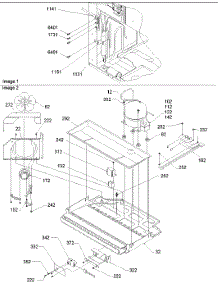 09 - Machine Compartment parts for Amana Refrigerator BR22VW / P1325015W W from AppliancePartsPros.com