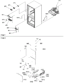 06 - Hinges, Light Covers & Fz Drawers parts for Amana Refrigerator BRD18V1C / P1326501W C from AppliancePartsPros.com