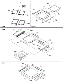 12 - Refrig. Feature, Shelf, & Deli Assy parts for Amana Refrigerator BRD18V1S / P1326502W S from AppliancePartsPros.com