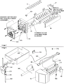 07 - Ice Maker Assy & Parts parts for Amana Refrigerator BRD18V1W / P1326502W W from AppliancePartsPros.com