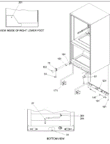 08 - Insulation & Roller Assy parts for Amana Refrigerator BRD18V2E / P1326503W B from AppliancePartsPros.com