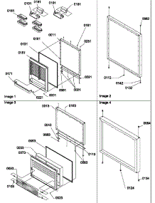 05 - Door Assemblies parts for Amana Refrigerator BRF20TE / P1199201W E from AppliancePartsPros.com