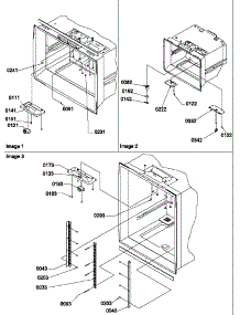 11 - Shelf Ladders / Light Assemblies parts for Amana Refrigerator BRF20TW / P1199202W W from AppliancePartsPros.com
