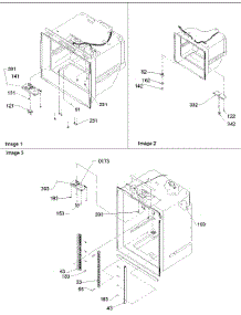 11 - Shelf Ladders & Light Assy parts for Amana Refrigerator BRF20VCPE / P1321306X E from AppliancePartsPros.com
