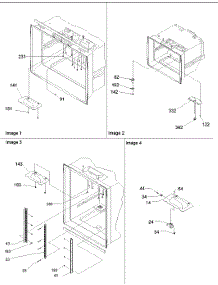 10 - Shelf Ladders & Light Assy parts for Amana Refrigerator BRF520T1E / P1321310W B from AppliancePartsPros.com
