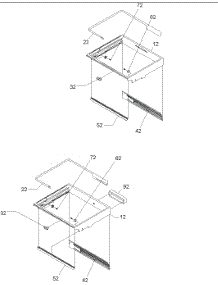 05 - Deli & Crisper Assy parts for Amana Refrigerator BRF520T1W / P1321310W W from AppliancePartsPros.com