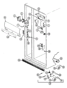 03 - Fresh Food Compartment parts for Maytag Refrigerator BS24Y9DV from AppliancePartsPros.com