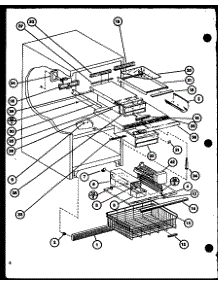 03 - Page 3 parts for Amana Refrigerator BX20K / P7812512W W from AppliancePartsPros.com