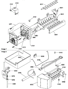 06 - Ice Maker Assy & Parts parts for Amana Refrigerator BX20S5W / P1196507W W from AppliancePartsPros.com