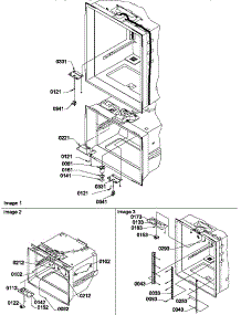 08 - Light Switches & Drain Funnel parts for Amana Refrigerator BX21TE / P1196515W E from AppliancePartsPros.com