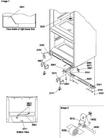 07 - Insulation & Roller Assy parts for Amana Refrigerator BX21TW / P1196512W W from AppliancePartsPros.com