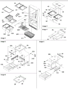 10 - Shelving Assy parts for Amana Refrigerator BX21V1C / P1325021W C from AppliancePartsPros.com