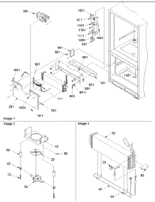 05 - Evaporator & Freezer Control Assembly parts for Amana Refrigerator BX21VW / P1325002W W from AppliancePartsPros.com