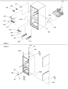 08 - Light Covers & Hinges parts for Amana Refrigerator BX518VW / P1324301W W from AppliancePartsPros.com