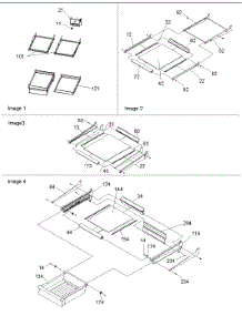 11 - Refrig. Feature, Shelf & Meatkeeper Assy parts for Amana Refrigerator BX518VW / P1324301W W from AppliancePartsPros.com