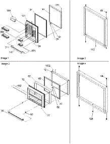 04 - Door Assy parts for Amana Refrigerator BX521VCPSR / P1325030W S from AppliancePartsPros.com