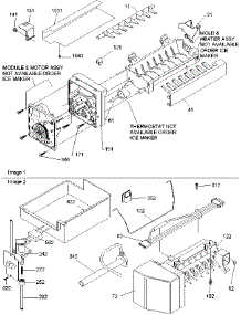06 - Ice Maker Assy & Parts parts for Amana Refrigerator BX521VCPSR / P1325030W S from AppliancePartsPros.com