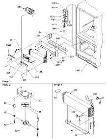 05 - Evaporator & Freezer Control Assy parts for Amana Refrigerator BX521VCPWR / P1325030W W from AppliancePartsPros.com