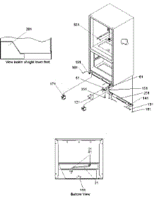 07 - Insulation & Rollers parts for Amana Refrigerator BX521VW / P1325033W W from AppliancePartsPros.com