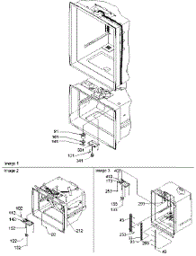 08 - Light Switches & Drain Funnel parts for Amana Refrigerator BX521VW / P1325033W W from AppliancePartsPros.com