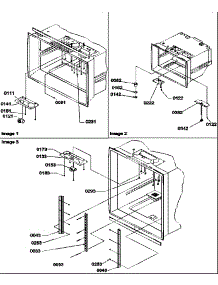 10 - Shelf Ladders / Light Assemblies parts for Amana Refrigerator BXF19TW / P1311901W W from AppliancePartsPros.com