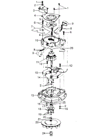 05 - Motor Assembly parts for Hoover Vacuum C1099--- from AppliancePartsPros.com