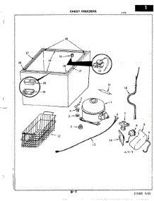 02 - Unit Compartment parts for Maytag Freezer C10AALWH from AppliancePartsPros.com