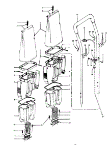 02 - Handle, Outerbag parts for Hoover Vacuum C1119--- from AppliancePartsPros.com