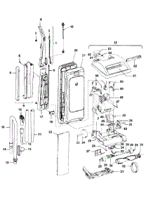 02 - Mainhousing, Cleaningtools parts for Hoover Vacuum C1417903 from AppliancePartsPros.com