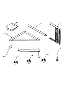 04 - Mtg Kit Assy parts for Amana Air Conditioner C142B / P1184301R from AppliancePartsPros.com