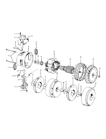 02 - Motor Assembly parts for Hoover Vacuum C2075--- from AppliancePartsPros.com