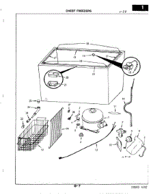 02 - Unit Compartment parts for Maytag Freezer C25AALWH from AppliancePartsPros.com