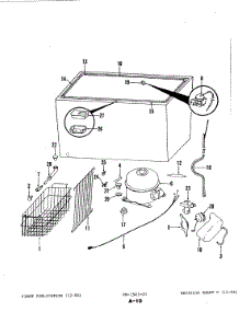 02 - Unit Compartment & Cabinet parts for Maytag Freezer C25ADLWH from AppliancePartsPros.com