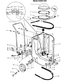 02 - Mainassembly parts for Hoover Wet Carpet Cleaner C3007--- from AppliancePartsPros.com