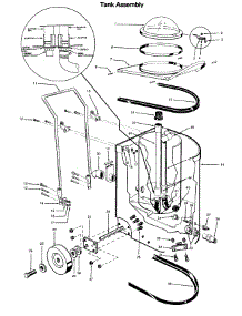 02 - Mainassembly parts for Hoover Wet Carpet Cleaner C3007071 from AppliancePartsPros.com