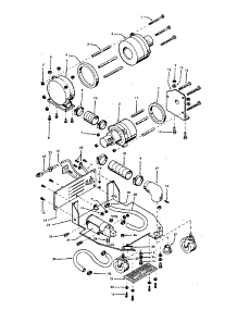 03 - Motor Assembly parts for Hoover Wet Carpet Cleaner C3007071 from AppliancePartsPros.com