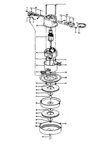 05 - Motor Assembly parts for Hoover Vacuum C3077 from AppliancePartsPros.com