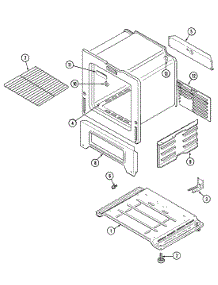 04 - Oven / Base parts for Crosley Range C31000PAAD from AppliancePartsPros.com